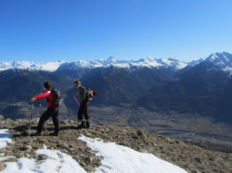 Hiking above Serre Chevalier