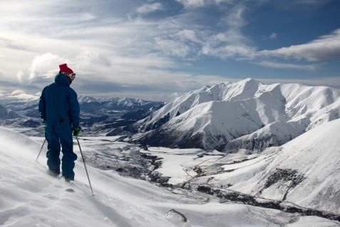 Skiing in New Zealand