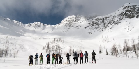 ski touring / splitboarders