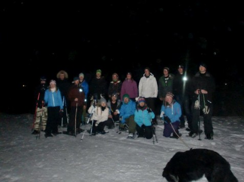 Snowshoe group