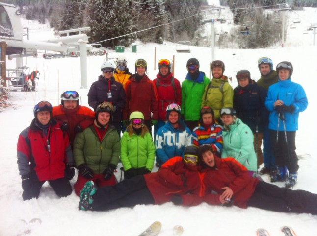 The Red Mountain 2014 crew, along with our intrepid reporter Patrick (back row, third from left)