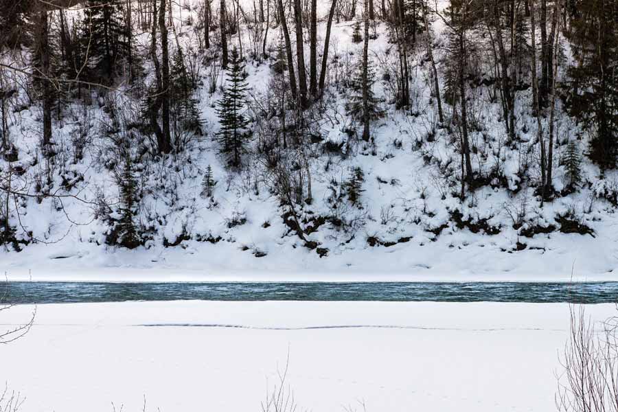 Fresh mountain air along the Elk River.