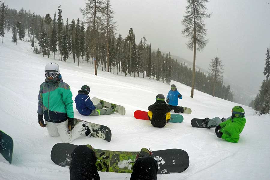 Tree runs at Kimberley.