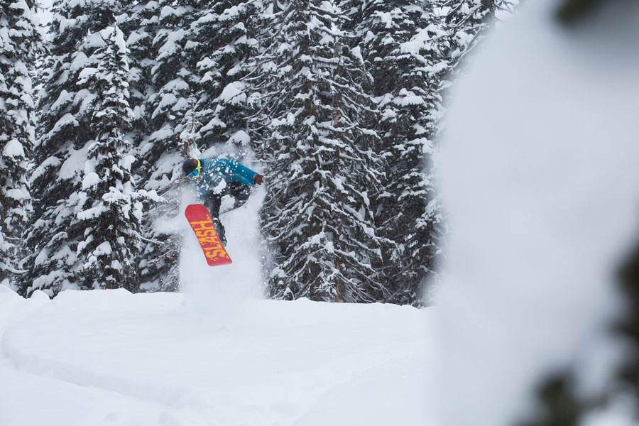 Nonstop's AMP course is all about making the most of the mountain's features and having fun.