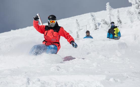 4-6 Week Master The Mountain Off Piste Snowboard Course