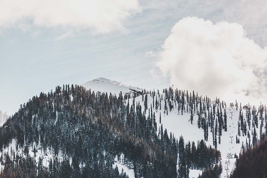 The mountain at Fernie Alpine Resort was like heaven on Earth